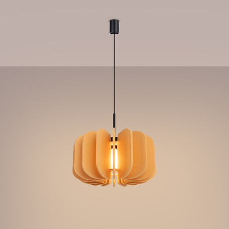 Lampe suspendue MULA 45 jaune