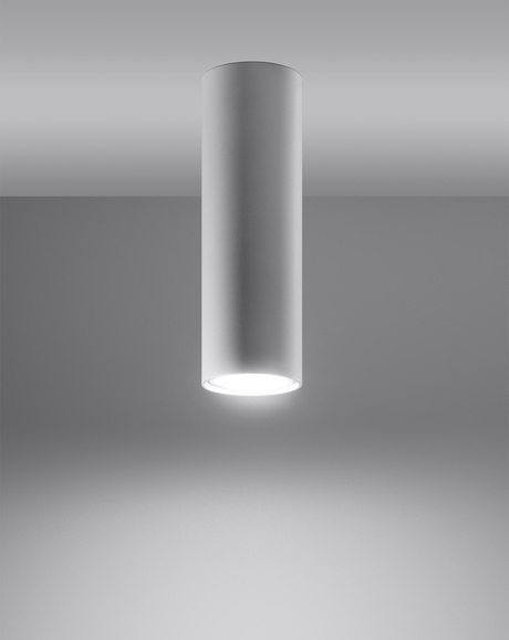 Plafond LAGOS 20 blanc + 1x ampoule LED GU-10 4000K Froid 7W 630lm